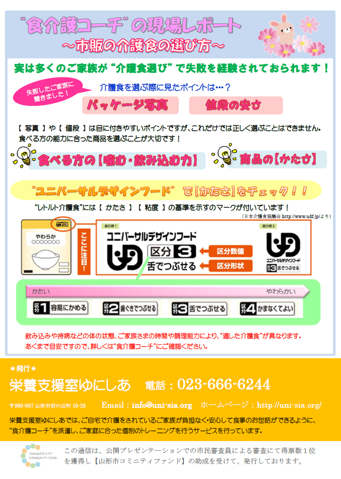 ゆにしあ通信7号裏